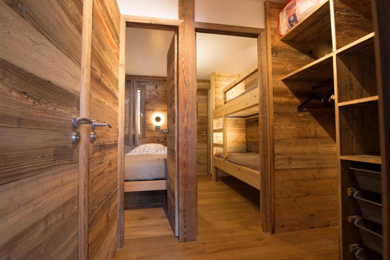 Les Brigues - Appartement Avec Vue Sur La Montagne Et Acces Aux Pistes Courchevel Bagian luar foto