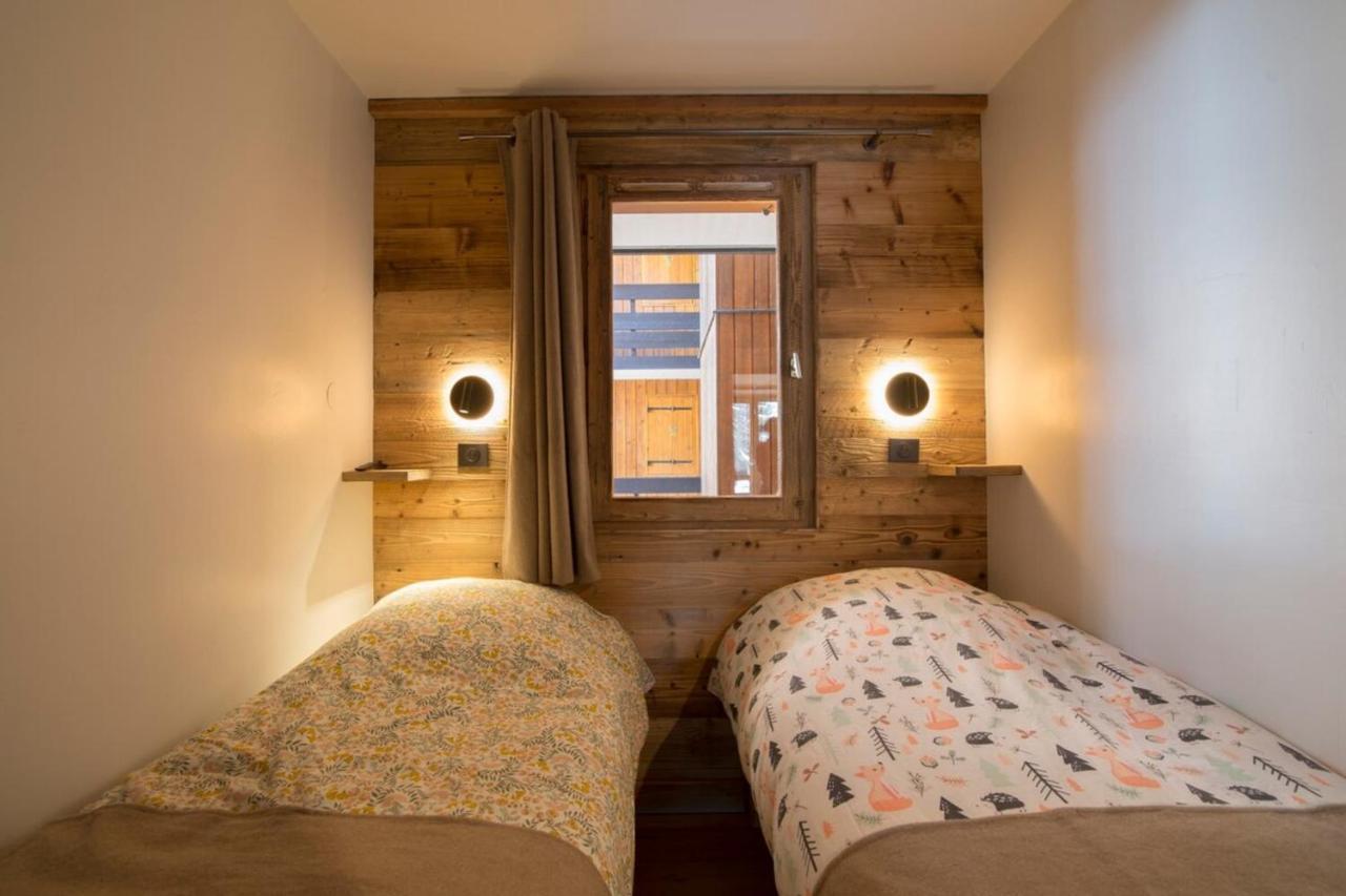 Les Brigues - Appartement Avec Vue Sur La Montagne Et Acces Aux Pistes Courchevel Bagian luar foto