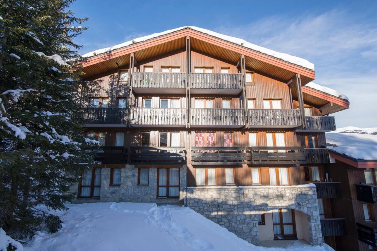 Les Brigues - Appartement Avec Vue Sur La Montagne Et Acces Aux Pistes Courchevel Bagian luar foto