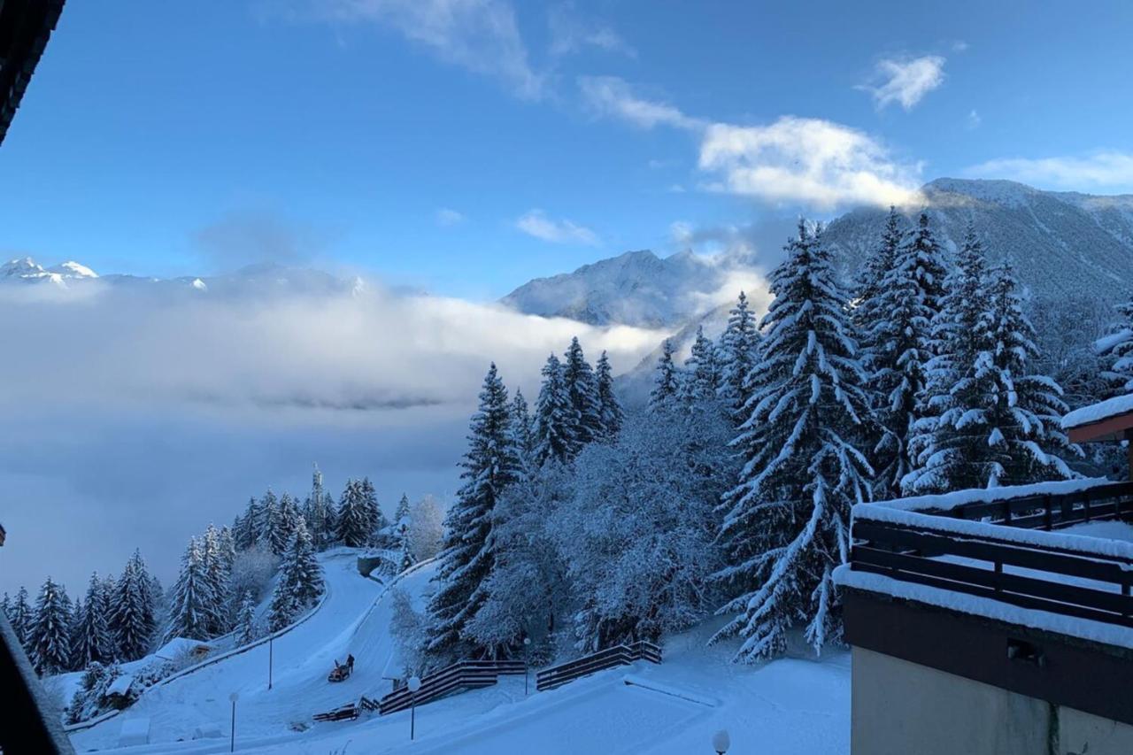 Les Brigues - Appartement Avec Vue Sur La Montagne Et Acces Aux Pistes Courchevel Bagian luar foto